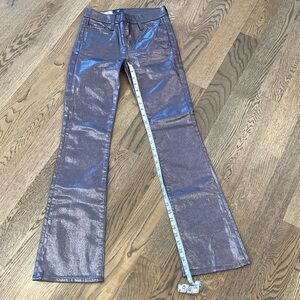 NWT GAP metallic Baby Boot Mid Rise jeans 00R